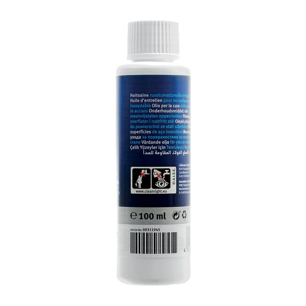 Siemens Pflegeöl für Edelstahl 00311945 (100 ml)