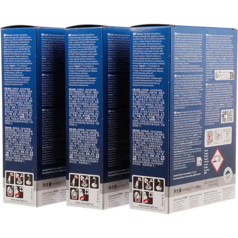 Neff Maschinenreiniger Geschirrspüler 00312257 (12x45g)