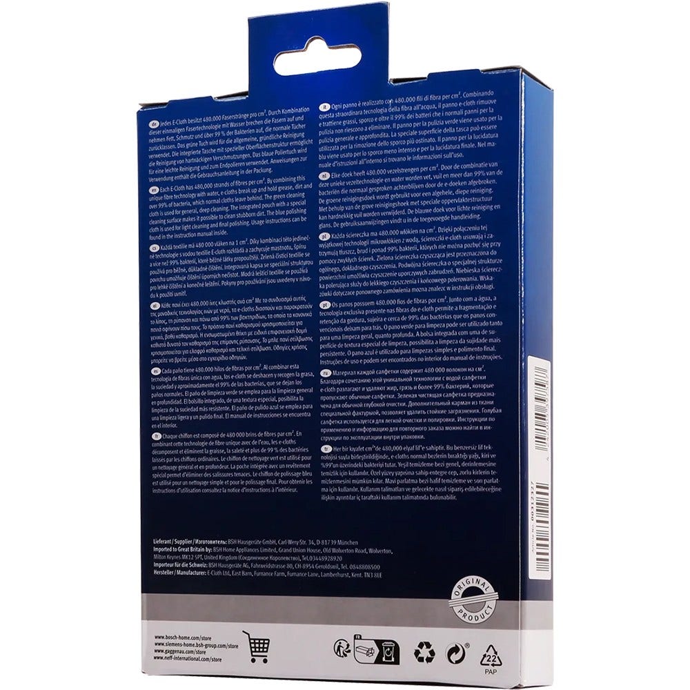 Siemens Mikrofasertuch-Set 2-teilig – 00312327