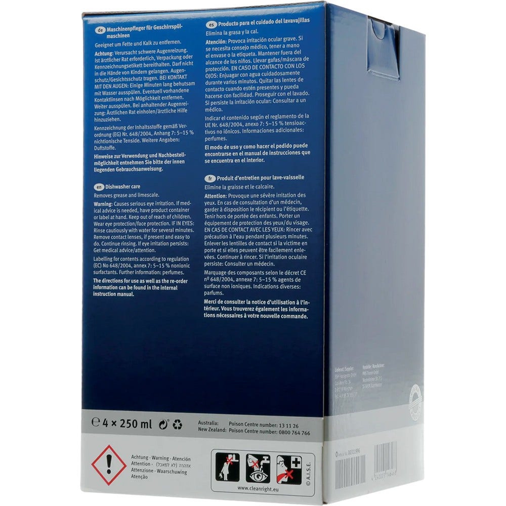 Neff Geschirrspüler-Reiniger 00312362 (4x250 ml)