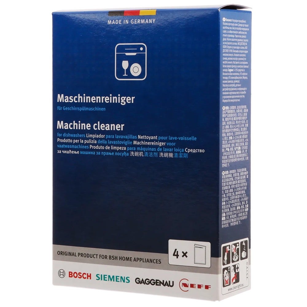 Bosch / Siemens Maschinenreiniger Geschirrspüler 00312477 (4x45g)