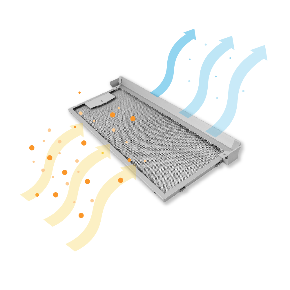 Neff Metall-Fettfilter 420x175mm 352812 / 00352812 (vorne)