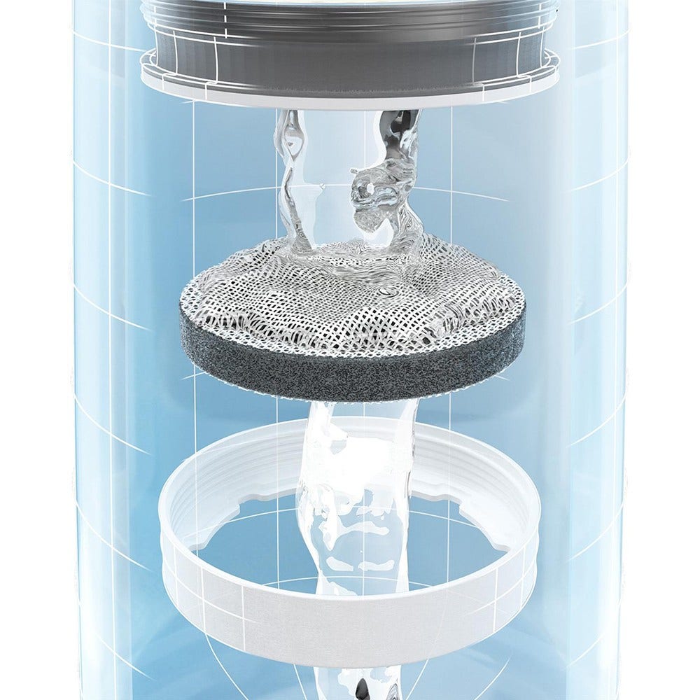 BRITA Wasserfilter-Karaffe 1.3L Fill&Serve Mind + 4 Microdisc Wasserfilter (filtert PFAS)