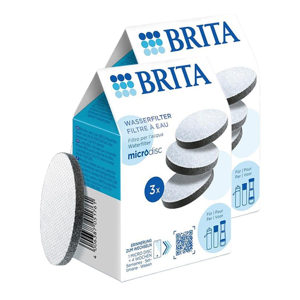 BRITA MicroDisc Wasserfilter Set 1039630 2x3 St. (filtert PFAS)