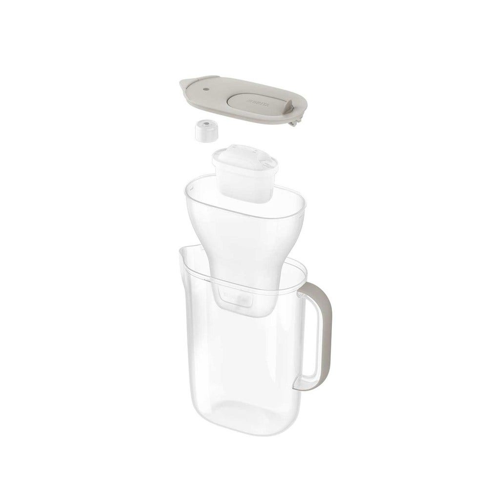 BRITA Style Essential Wasserfilterkanne 2.4L Sand + BRITA MAXTRA PRO Wasserfilter 1057794