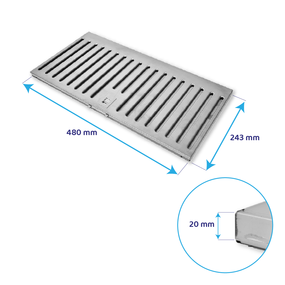 Gaggenau Metall-Fettfilter 480x243mm 11007442
