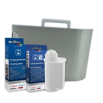 Bosch Wartungsset Kaffeemaschine Wassertank + Wasserfilter + Entkalker + Reiniger