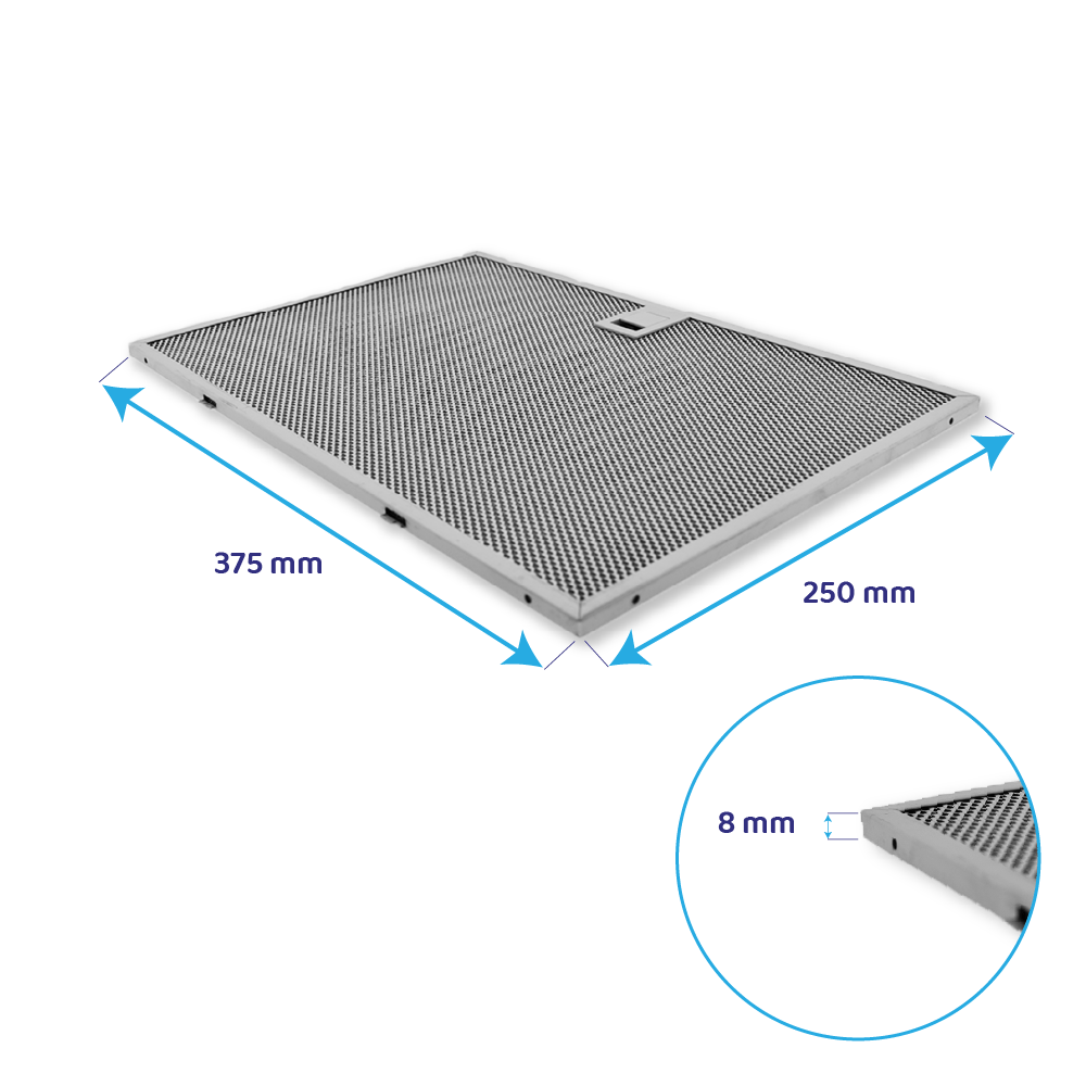 Neff Metall-Fettfilter 375x250mm 11022469