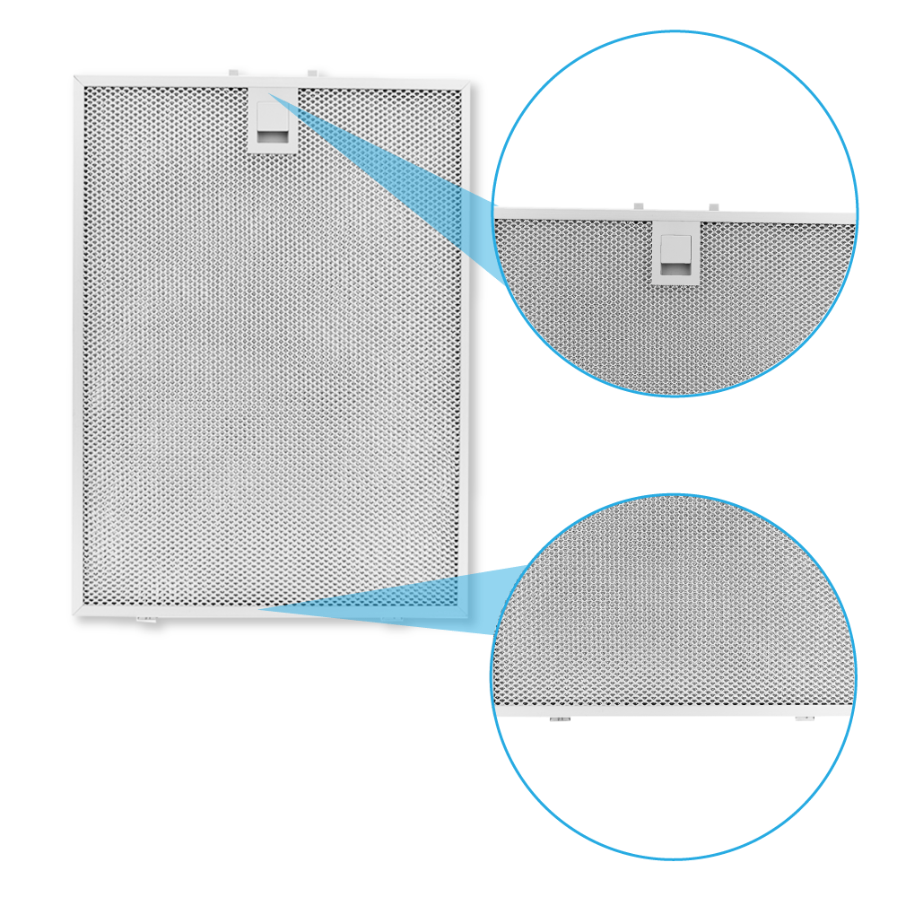 Kohlefilter (1 Stk.) + Metallfilter (2 Stk.) geeignet für Siemens LC97BHP50