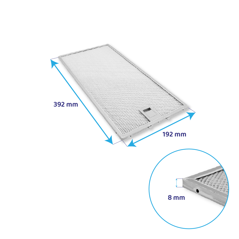 Neff Metalfilter 392x192mm D49ED52X1/04 / D49PU54X1/03