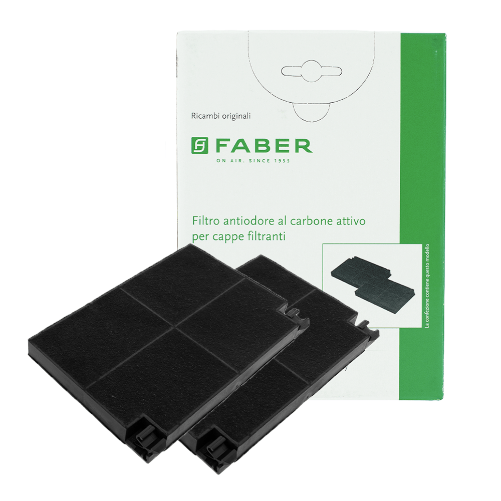 Faber Aktivkohlefilter F4 / 112.0157.242 (2 St.)