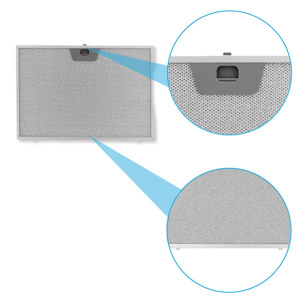 Mepamsa Metall-Fettfilter 370x255mm 133.0076.268