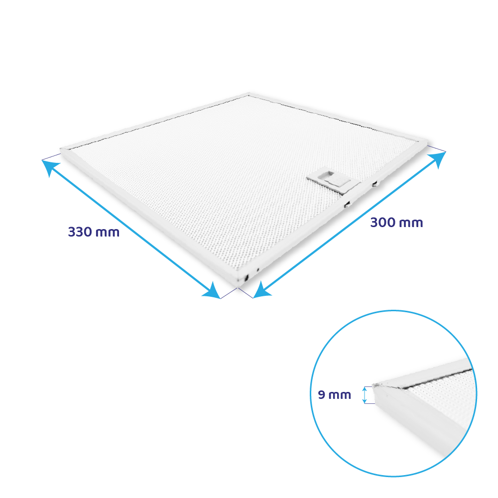 Mepamsa Metall-Fettfilter 300x328mm 133.0342.693