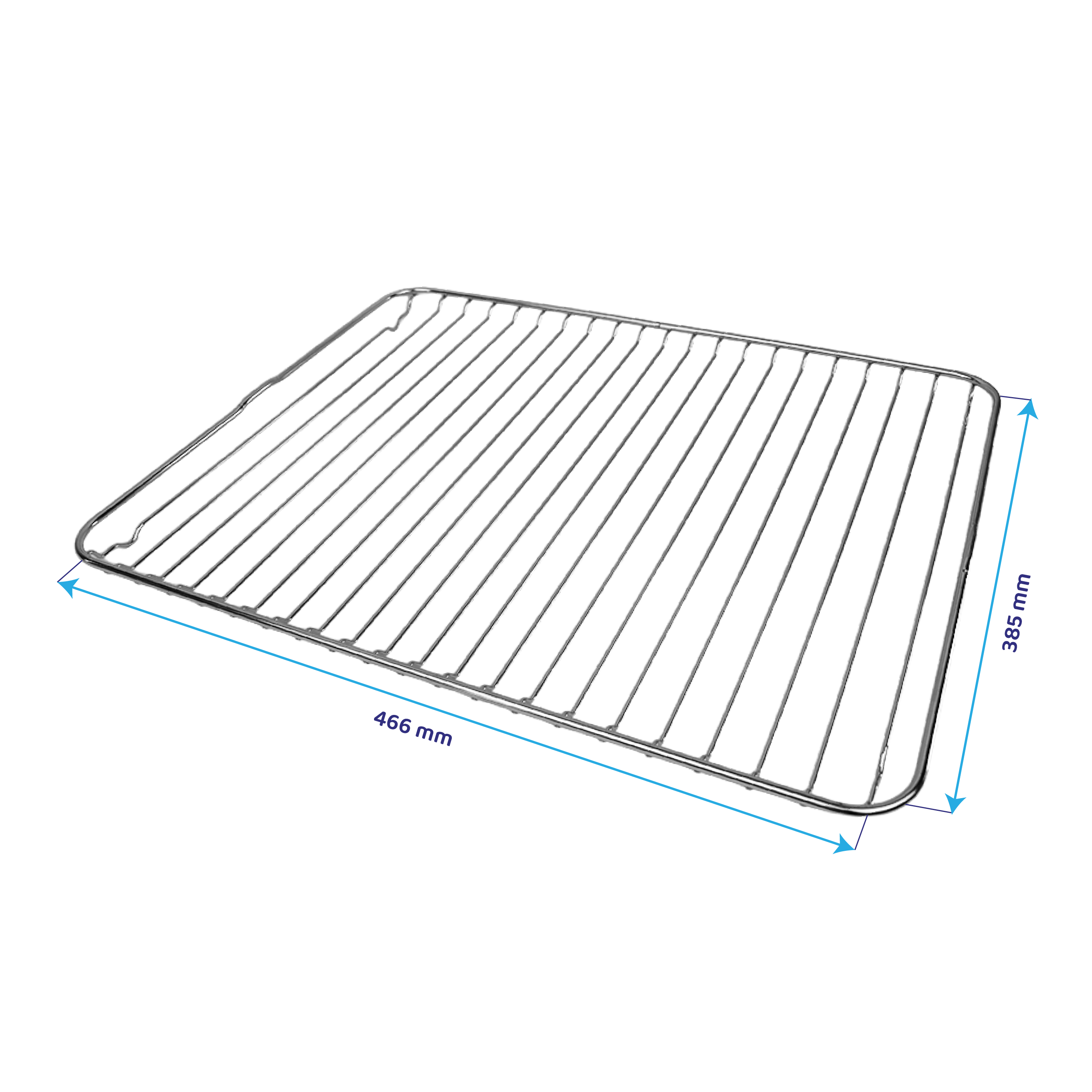 AEG Grillrost für Backofen 466x385mm 140286193010