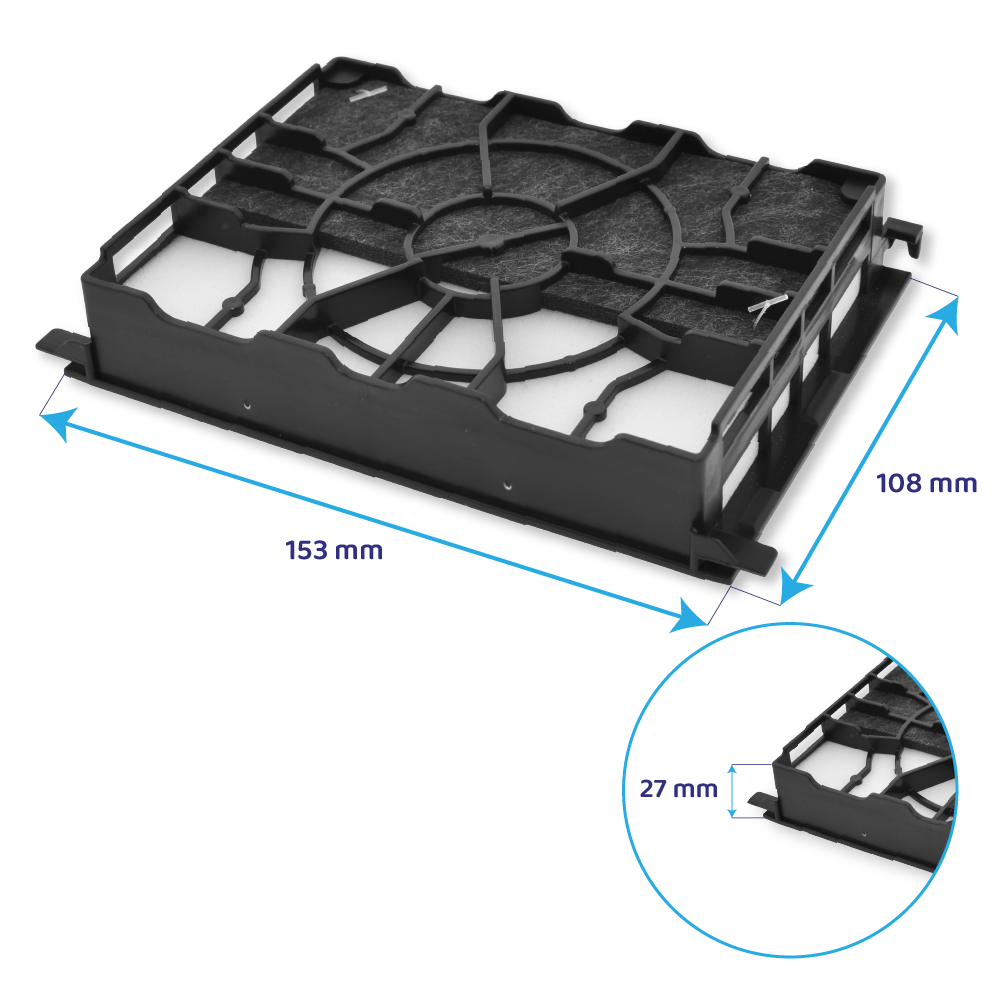 Siemens Motorschutzfilter für Staubsauger VSP3SIL66M