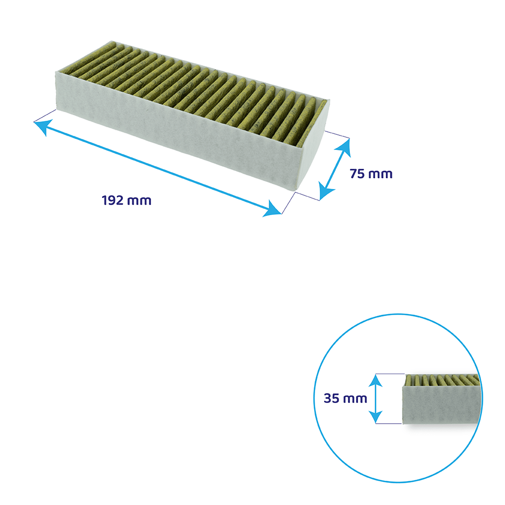 Neff CleanAir Plus Aktivkohlefilter 17007439, Z821VR1 | N70 / N90 | 4St. 