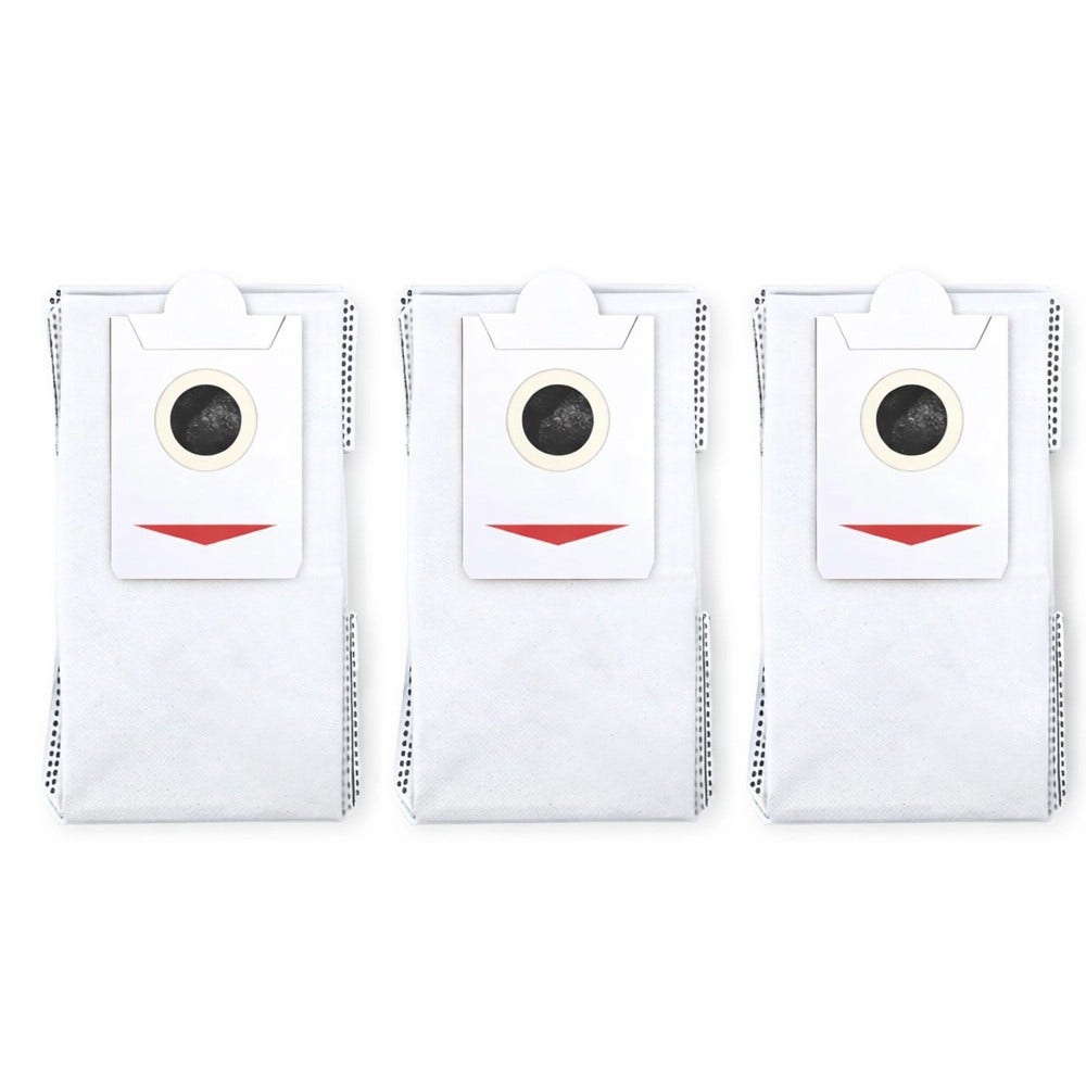 Bosch antibakterielle Staubbeutel geeignet für Spotless Roboterstaubsauger (3 Stk.) | 17009040, BHZRDBAB