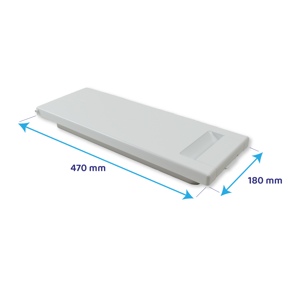 Zanker Gefrierfachtür 470x180mm / 2063754028