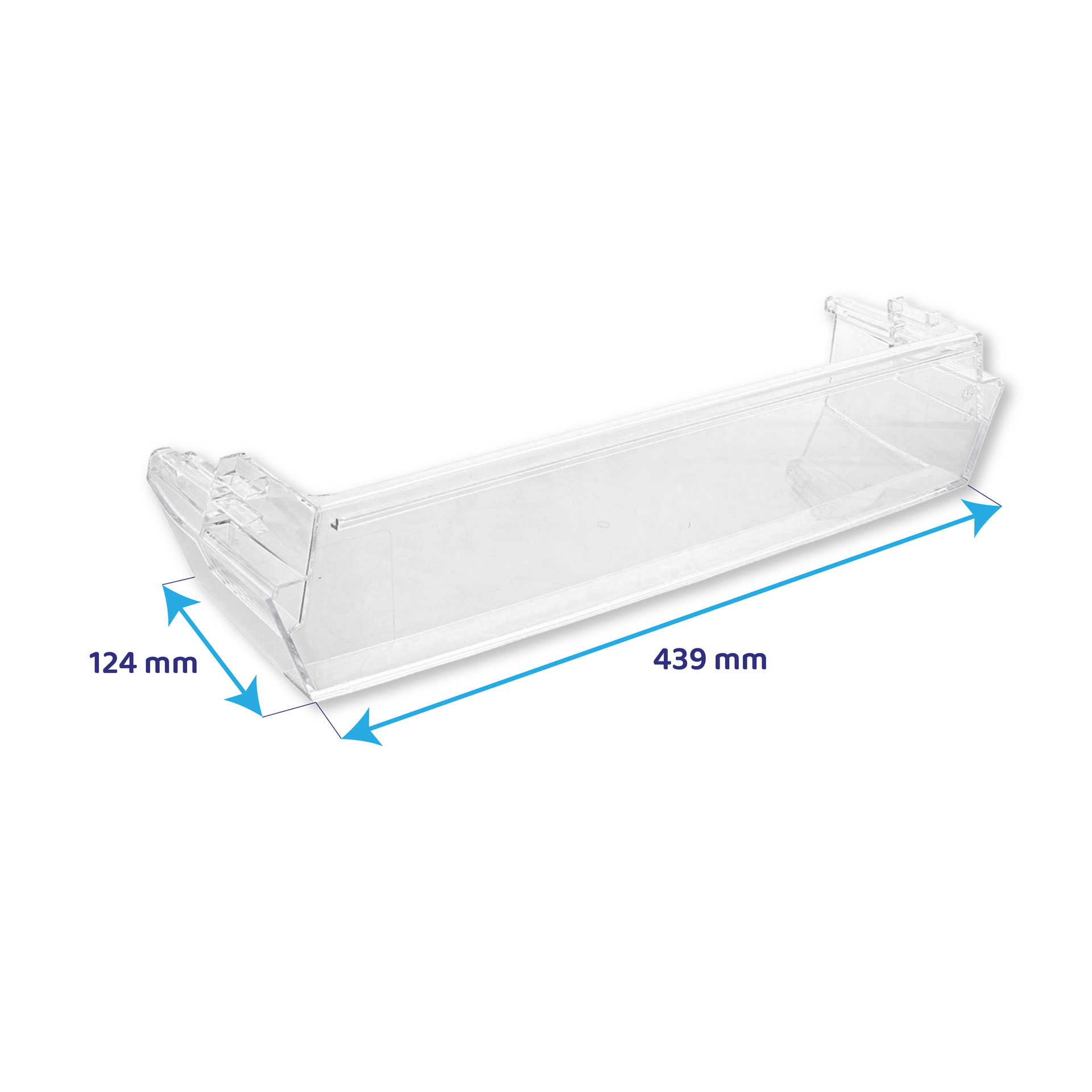 AEG Flaschenhalter für Kühlschrank 439x124mm 2646008017
