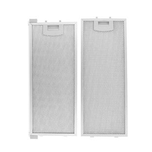 Pitsos Metallfilter Set 352812 + 352813 | Vorder- & Rückseite | 420x175 mm & 445x175 mm