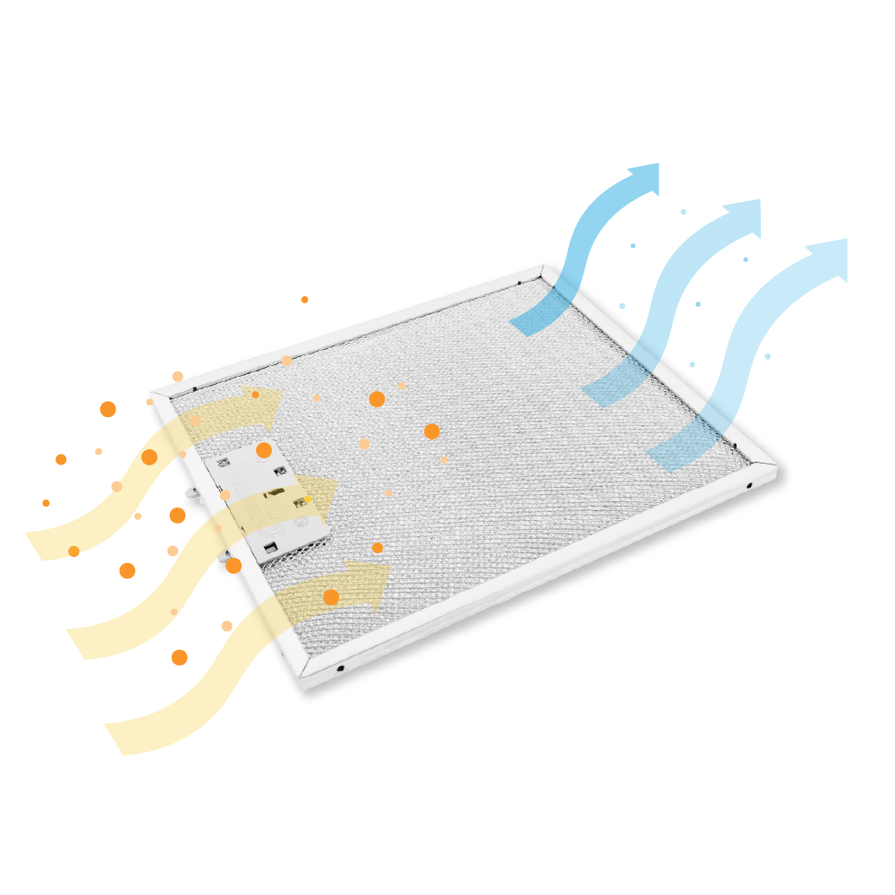 Electrolux Metall-Fettfilter 276x231mm 4055101671