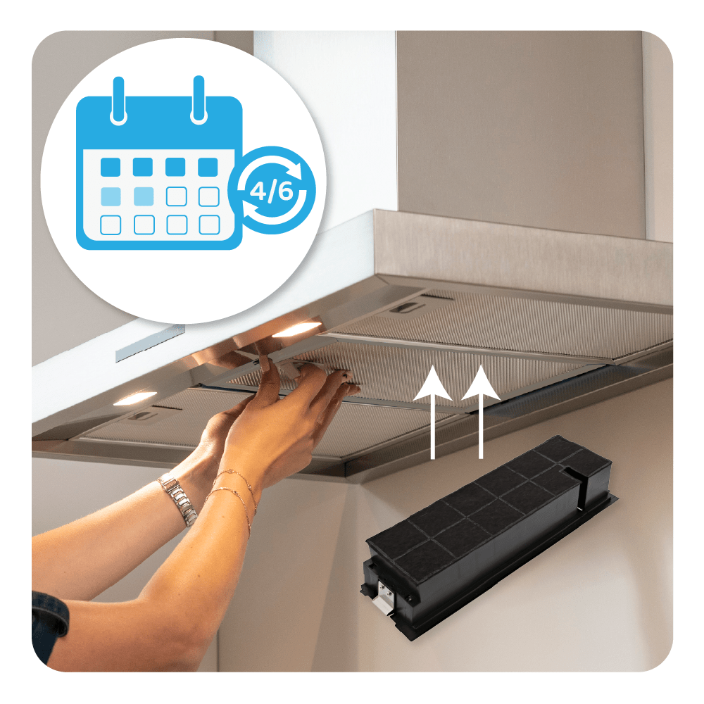 Aktivkohlefilter geeignet für Samsung DG81-02619A