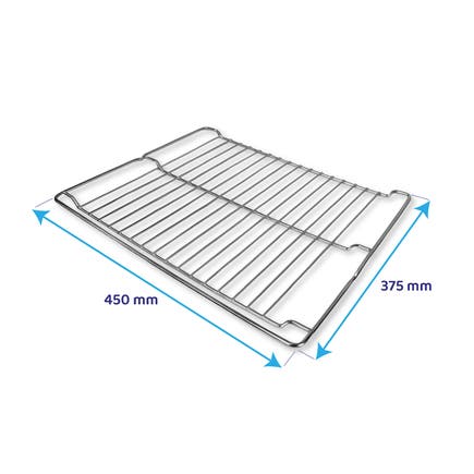 Whirlpool Grillrost für Backofen 375x450mm / 481010635612