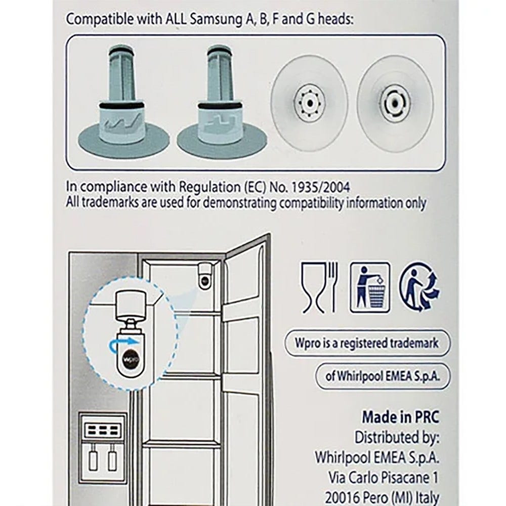 WPRO Kühlschrank Wasserfilter APP100