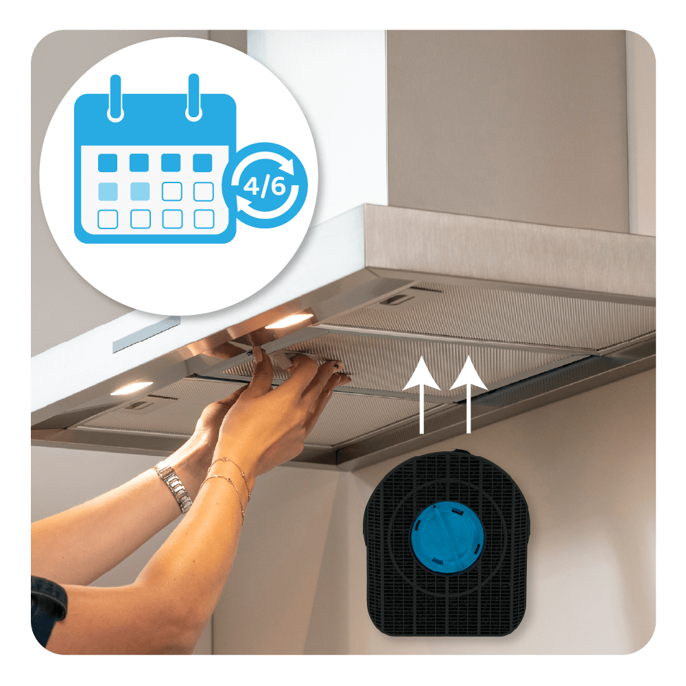 Aktivkohlefilter geeignet für Ikea NYTTIG FIL 554