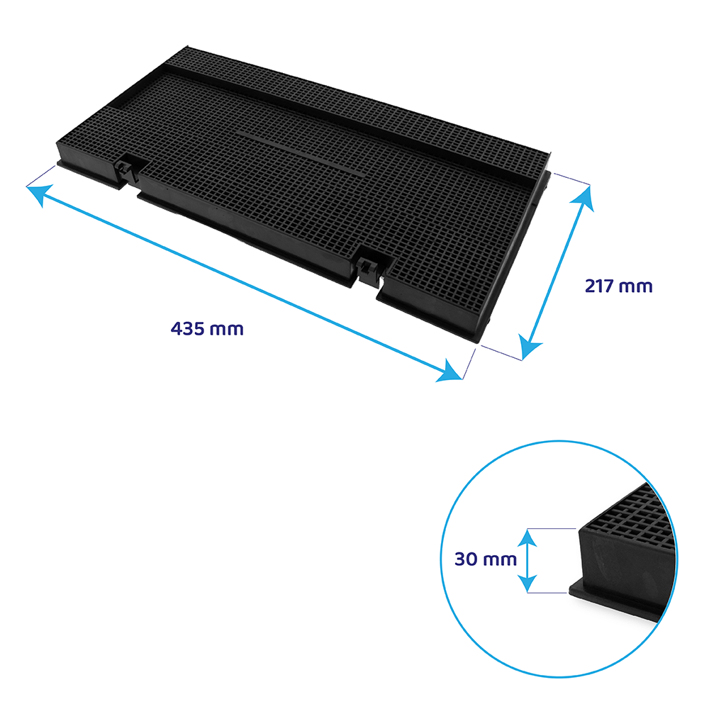 Aktivkohlefilter geeignet für Ikea CHF150/1 / FAT150