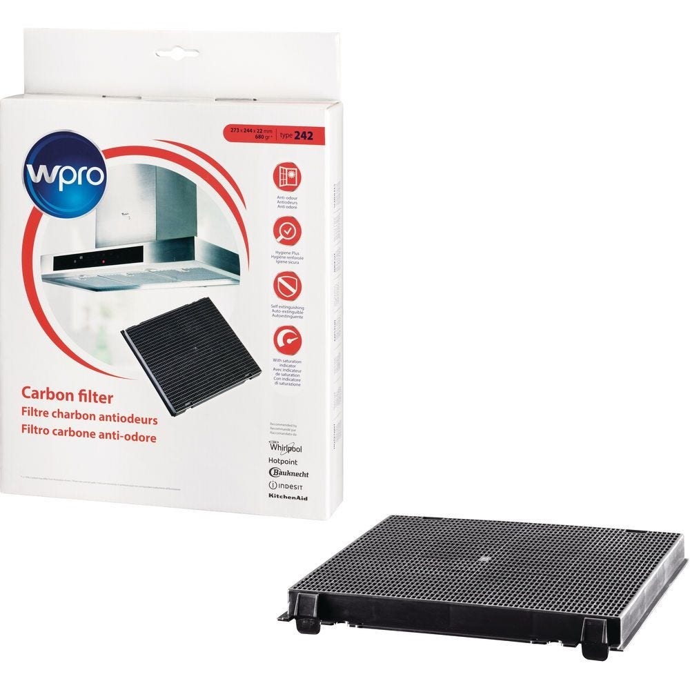 WPRO Aktivkohlefilter Typ 242 / AMC242