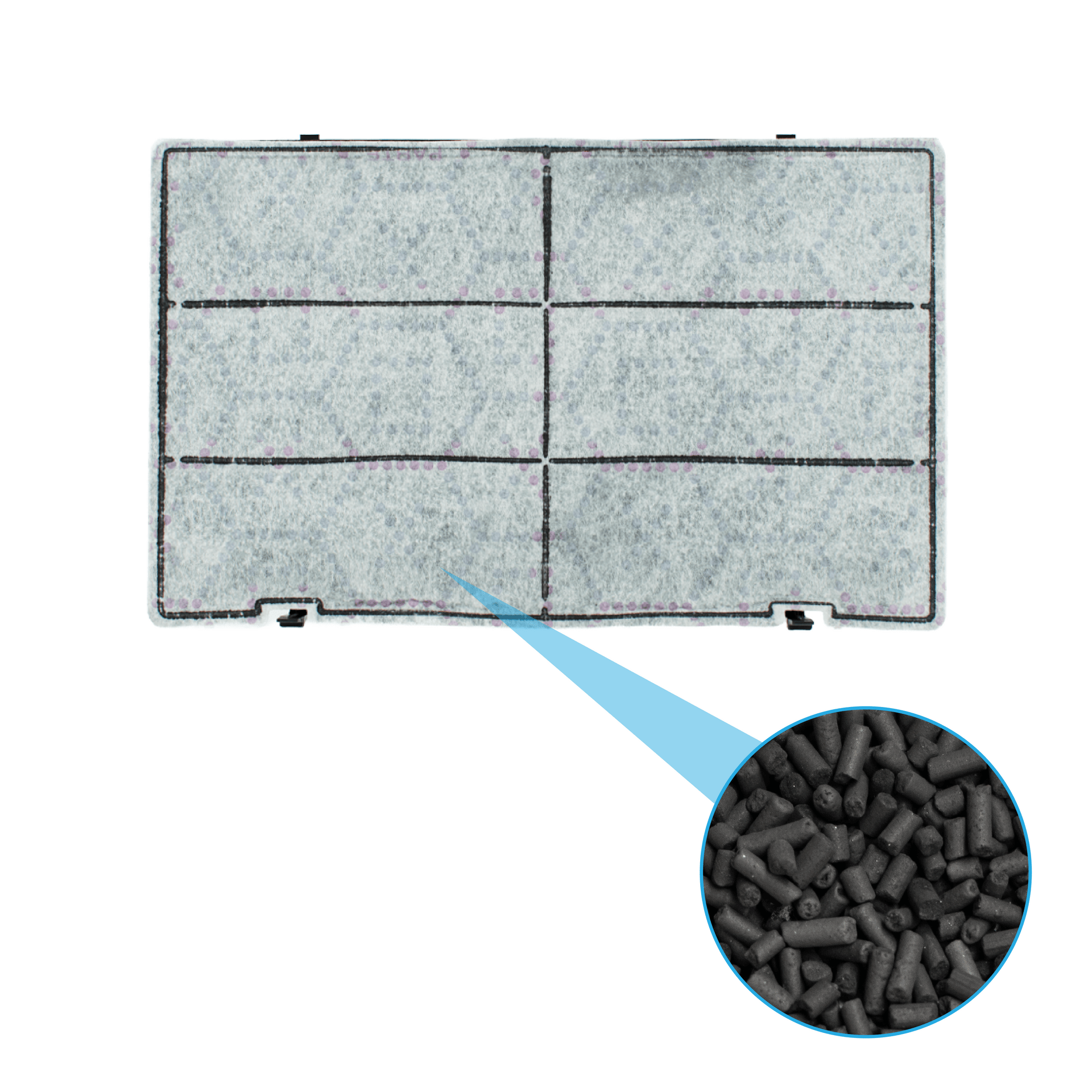 Aktivkohlefilter geeignet für Ikea NYTTIG FIL 601 (2St.)