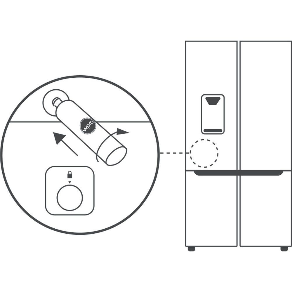 WPRO Kühlschrank Wasserfilter 484010678059 / USC002