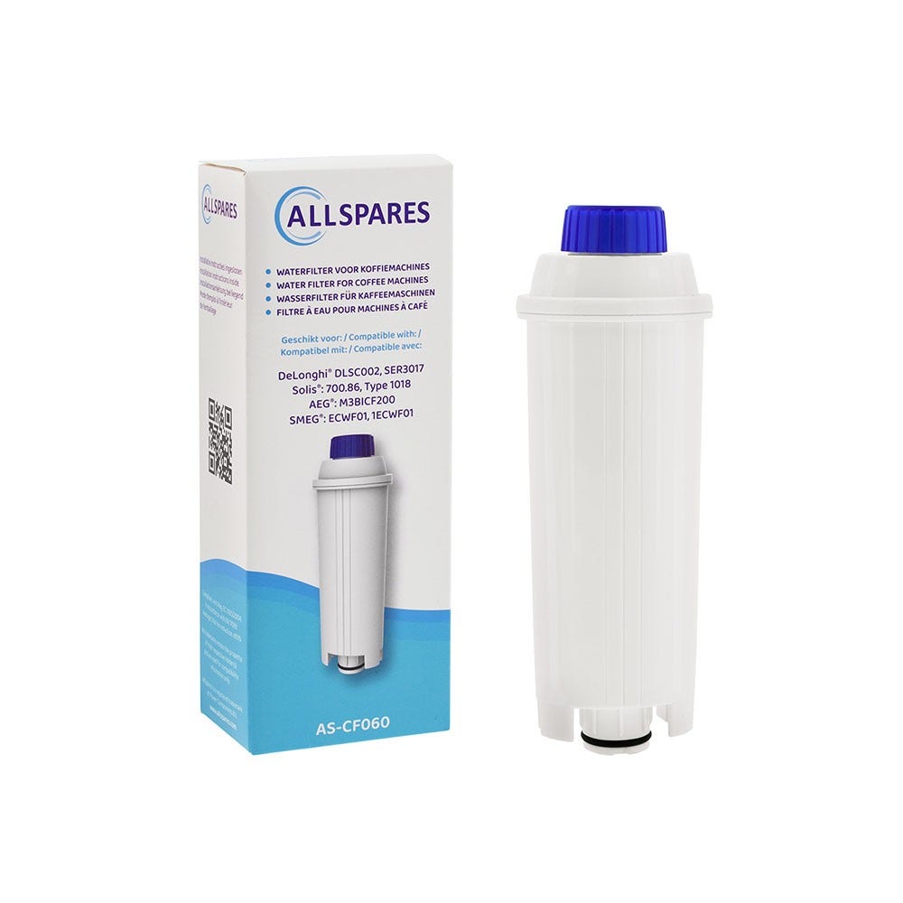 Pflegeset für Kaffeevollautomaten | DeLonghi EcoDecalk Entkalker (500 ml) + 10  Wasserfilter  DLSC002 geeignent für Delonghi  von Allspares
