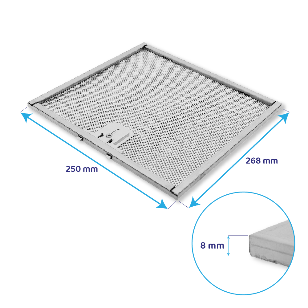 Pelgrim Metall-Fettfilter 564553