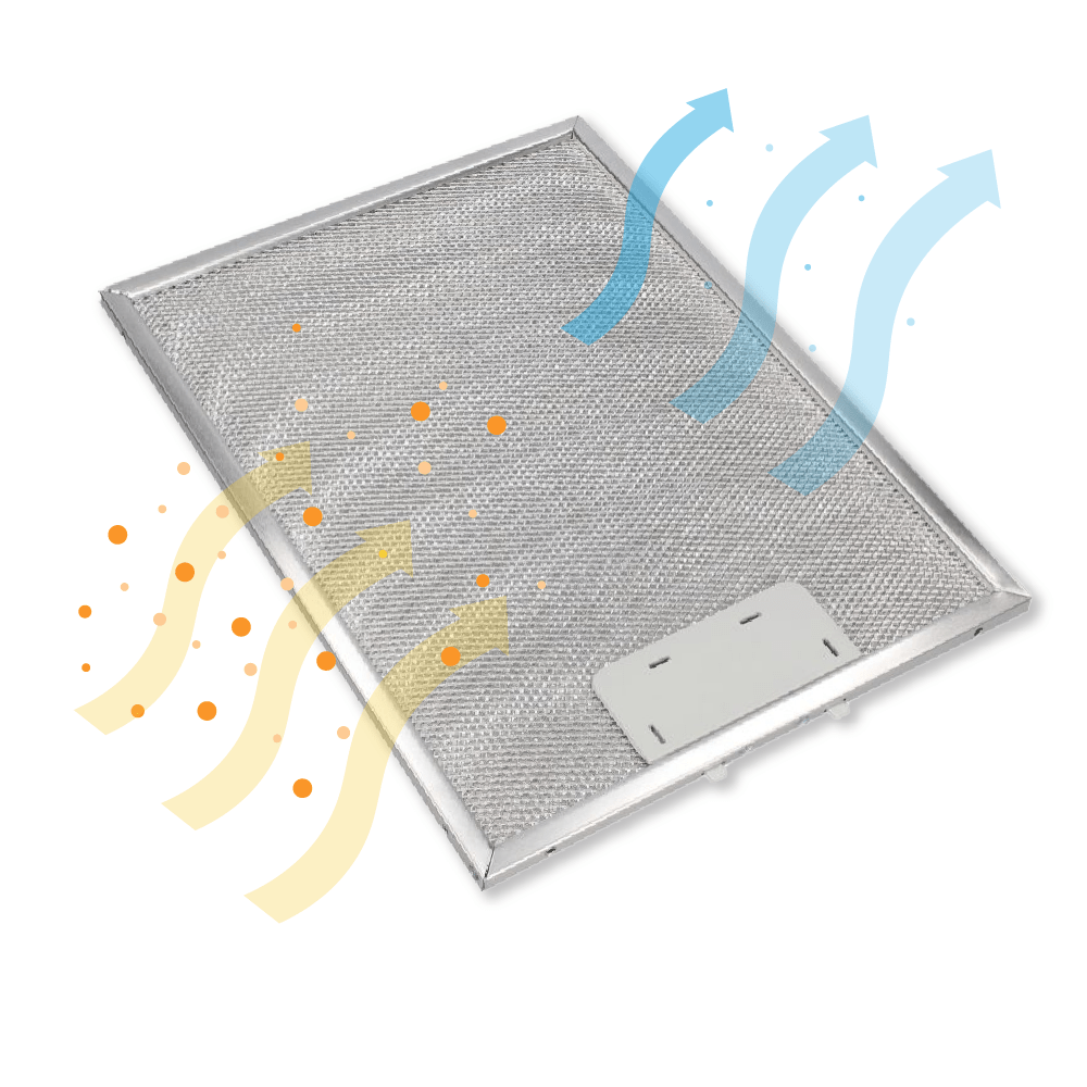 Teka Metall-Fettfilter 296x249mm FH73