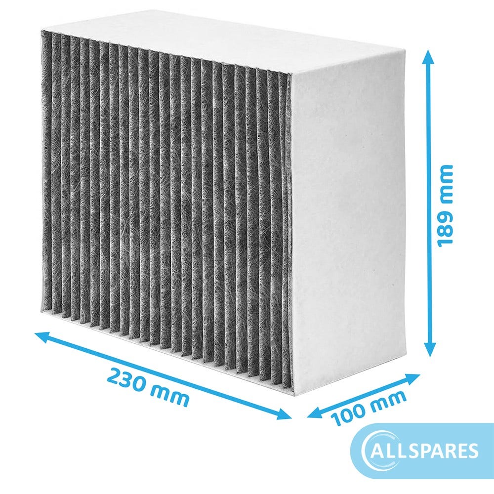 CleanAir Aktivkohlefilter geeignet für Bosch 11033934 / 11017314