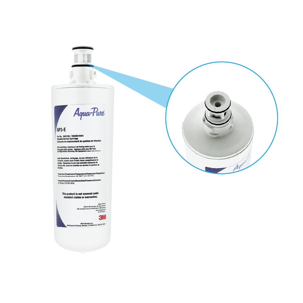 3M™ Leere Wasserfilterkartusche zur Reinigung AP3-E / 5632106