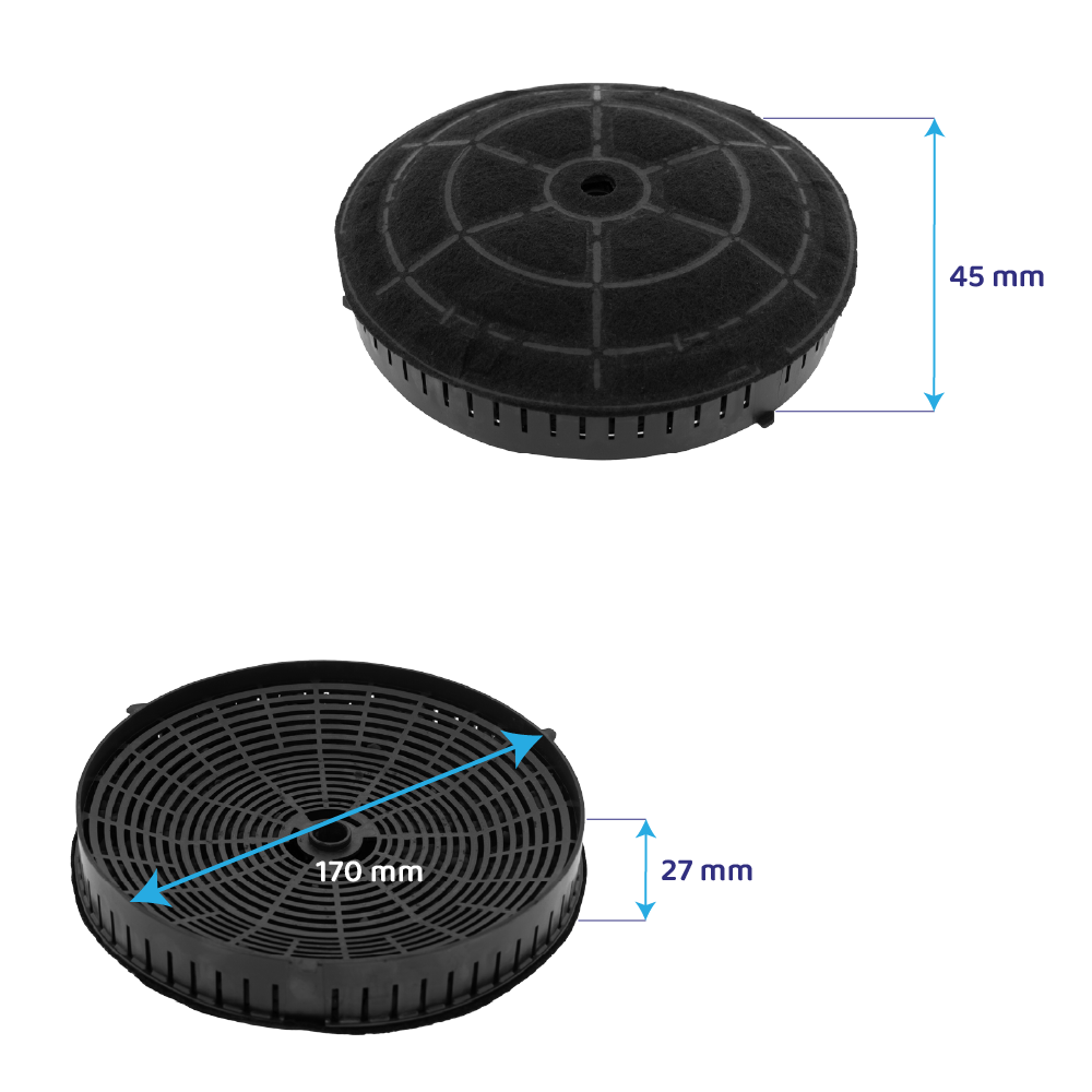 Pelgrim Aktivkohlefilter KF23 / 724548/01 / CFC0042640 (2St.)