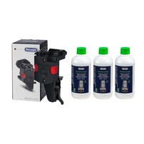 DeLonghi Wartungsset Brühgruppe Kaffeemaschine ECAM / ETAM + 3x Entkalker