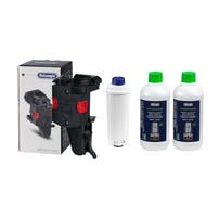 DeLonghi Wartungsset für die Brüheinheit der Kaffeemaschine ECAM / ETAM + 2x Entkalker + Wasserfilter