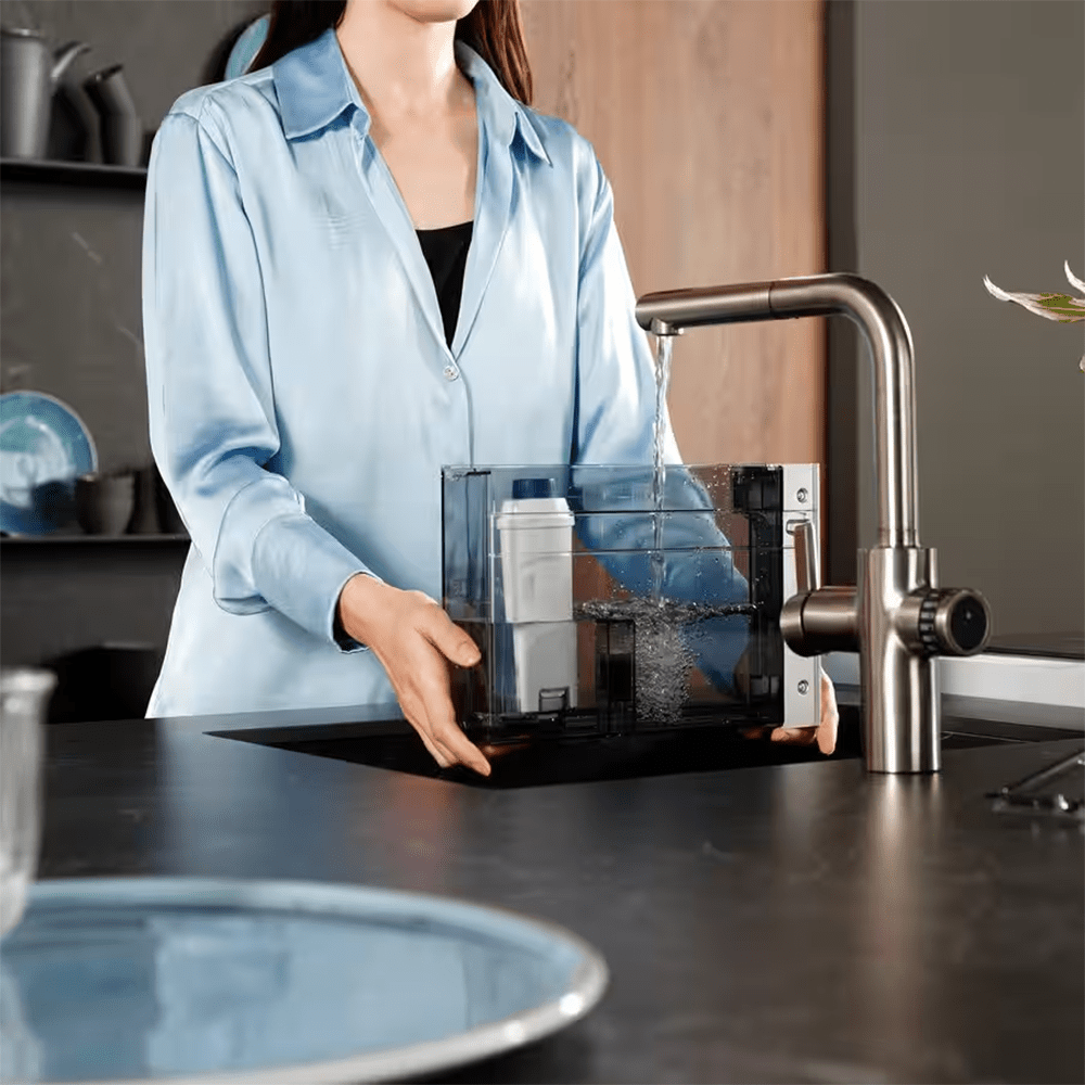 DeLonghi Wartungsset für die Brüheinheit der Kaffeemaschine ECAM / ETAM + 2x Entkalker + Wasserfilter