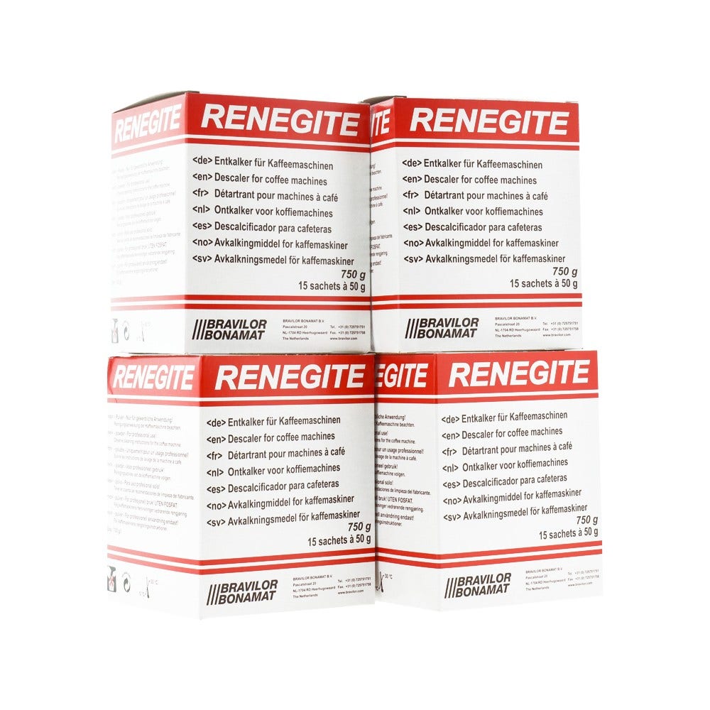 Renegite Entkalker (4x15x50g) von Bravilor Bonamat
