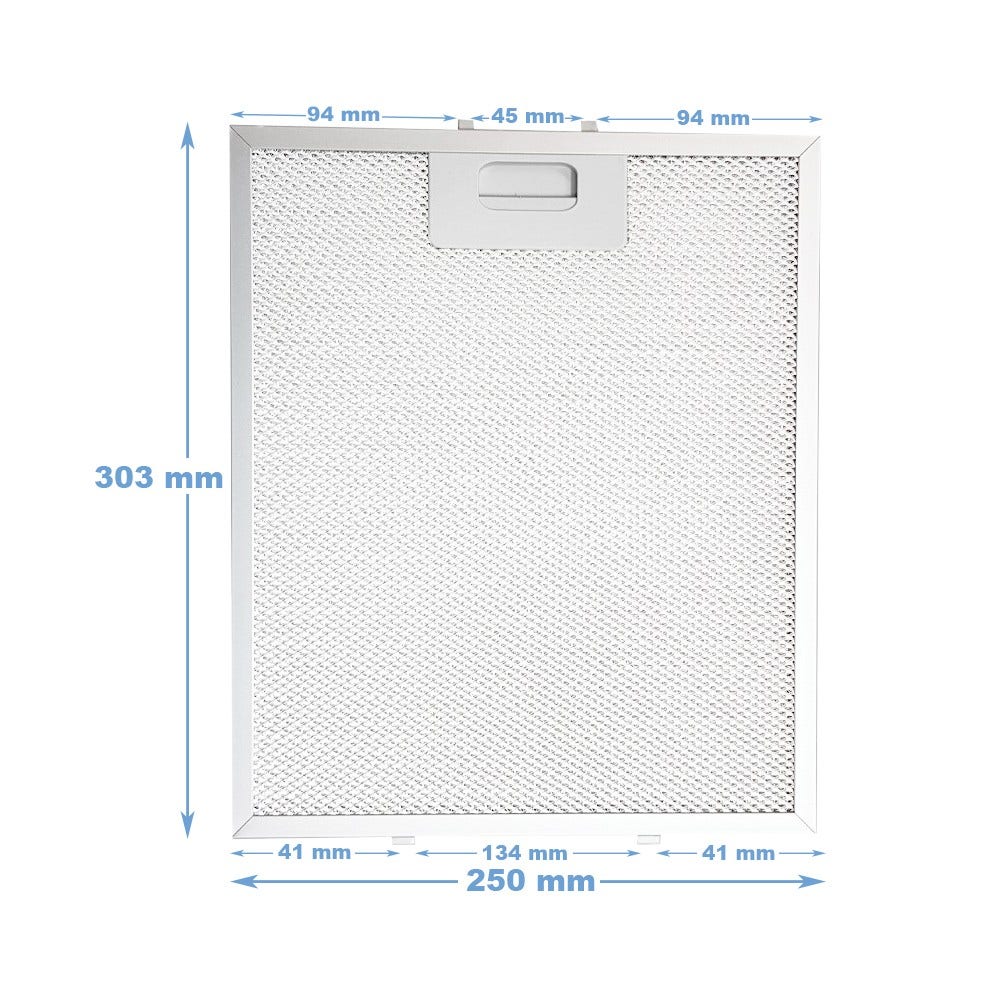 Faure Metall-Fettfilter 303x250x8mm 80875545