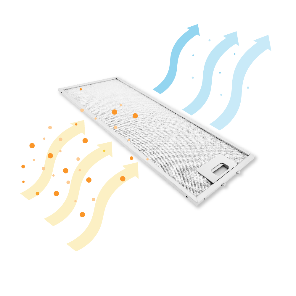 Electrolux Metall-Fettfilter 477x203x8mm 80877574