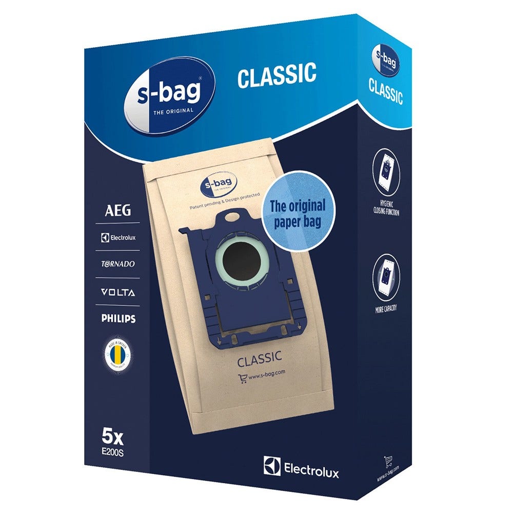 Tornado S-BAG Classic / E200S Staubsaugerbeutel (5St.)