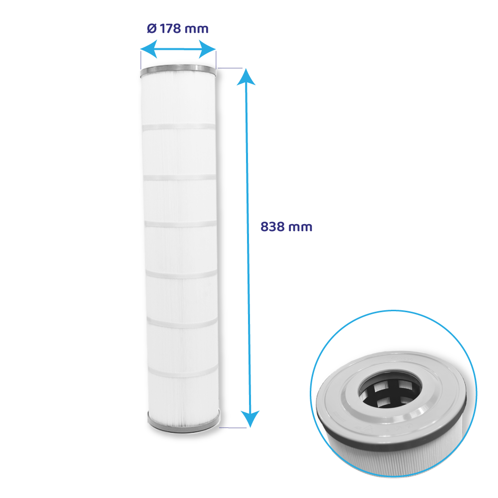 Emaux ELITE Pool Filter Galaxy ICF530 / 914100010 (4 St.)