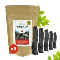 Orinko Japanische Binchotan-Aktivkohlestäbchen Wasserfilter (5St.)