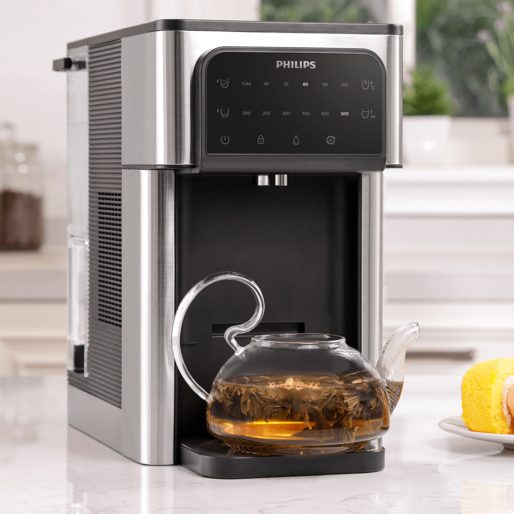 Philips All-in-One-Wasserstation Hot + Cold ADD5980M (Filter PFAS) kompatibel mit BRITA