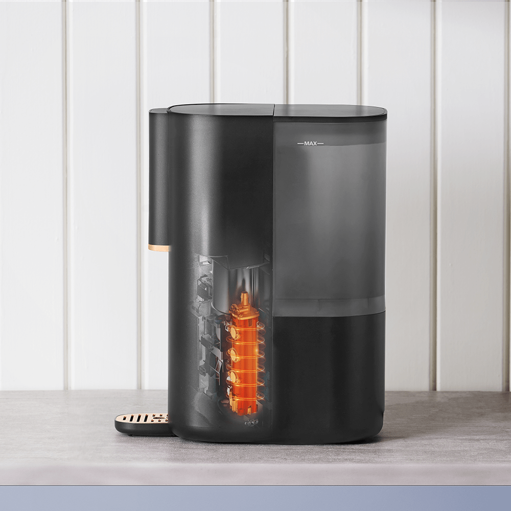 Philips Umkehrosmose-Wasserstation ADD6901HBK01, Aquaporin Inside®: Eliminiert bis zu 110 Substanzen, sofortige Erhitzung